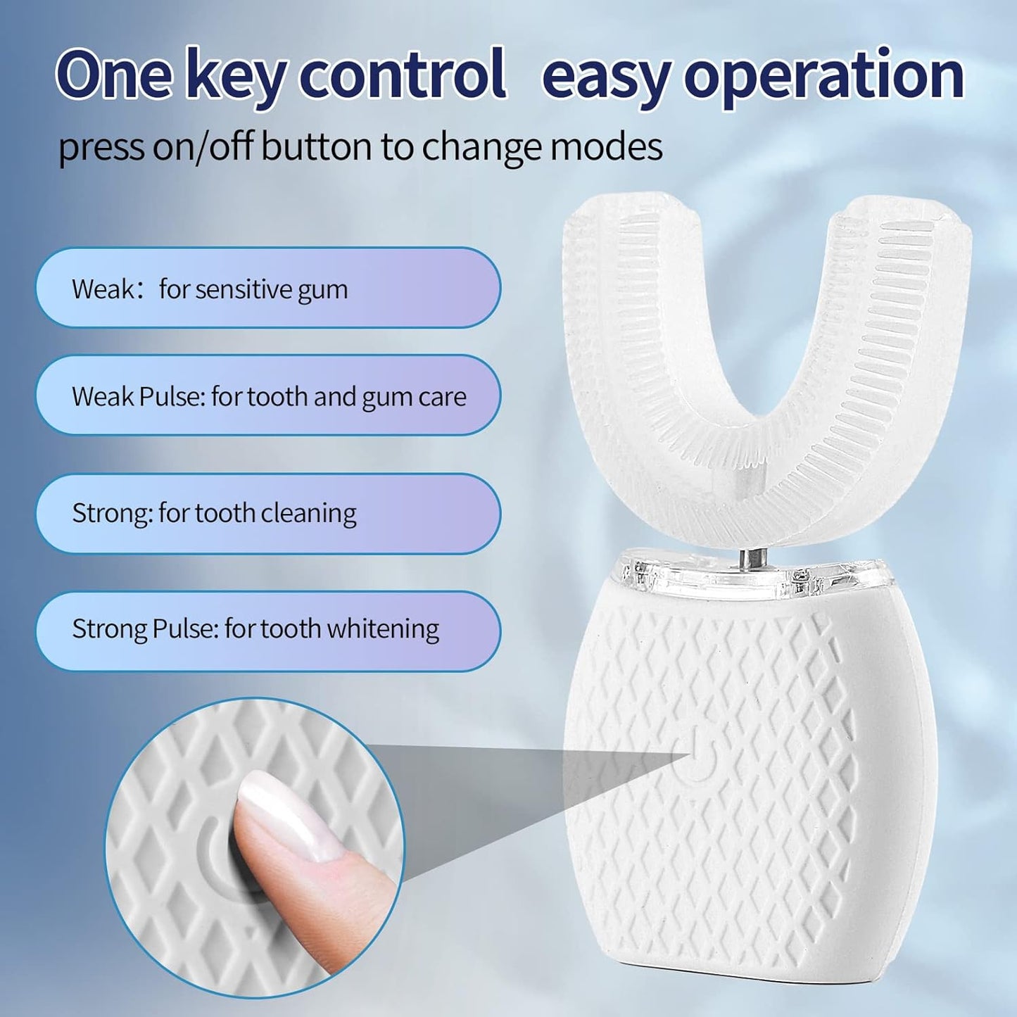 Sonic Toothbrush 360° Oral Cleaning