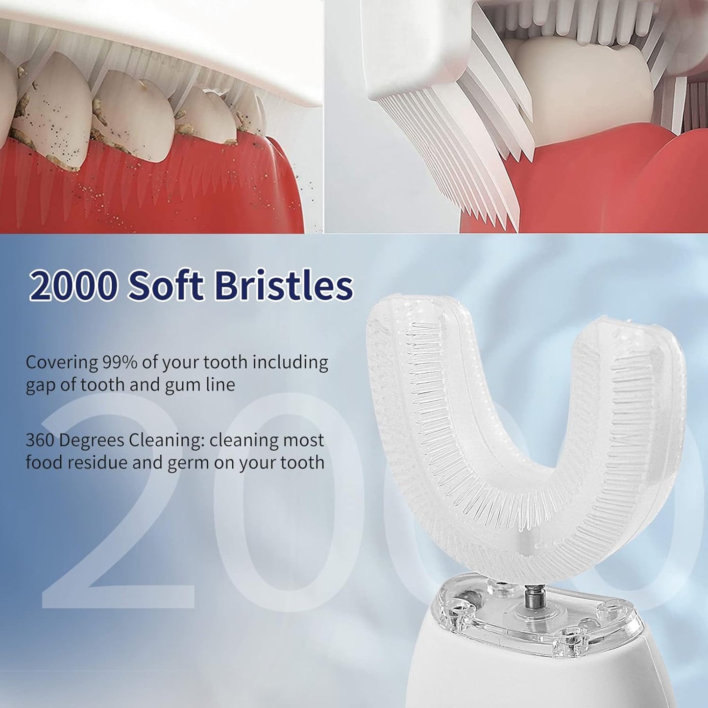 Sonic Toothbrush 360° Oral Cleaning