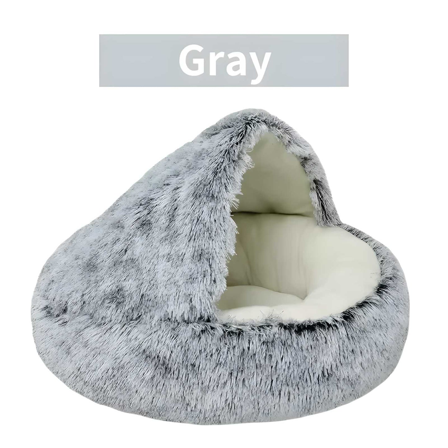SoloPatra Winter Plush Pet Cat Bed