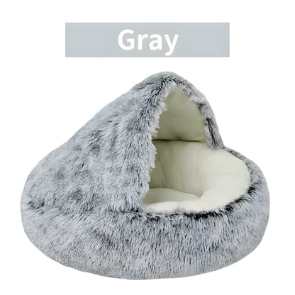 SoloPatra Winter Plush Pet Cat Bed